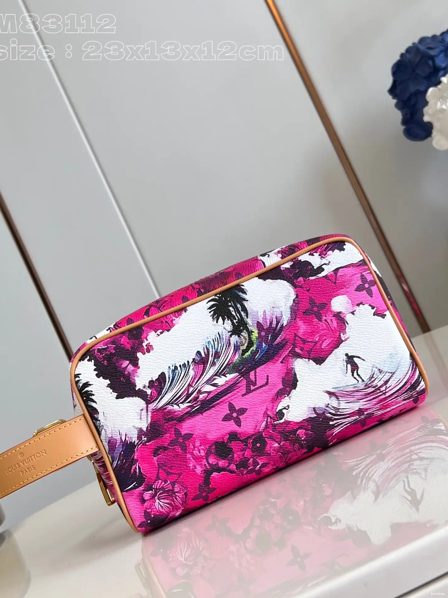 Cheap bag-23*13*12CM DOPP VUITTON LOUIS LOCKER KIT 0707
